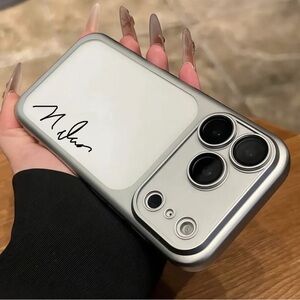 I Phone 17pro Case silver
